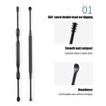 thumbnail image 3 of Herramientas Para Quitar La Cera De Los Oídos, Removedor De Cera, Cureta, Limpieza De Las Orejas, Espiral De 360 ​​°, Cuchara Para Oreja De Doble Cabeza, Diseño Aerodinámico 1 Juego Yuarrent CE004602-00, 3 of 5