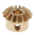 thumbnail image 1 of 0.8 Gear Module Tornillo (Worm Gear) de 15 con Orificio de 3/ 4/ 5/ 6 mm / Acero Zulema  Engranaje cónico, 1 of 8