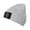 Gray, variant on Usa 250th Anniversary Star Wreath Logo Knitted Hat Winter Beanie For Men Women, Acrylic Beanie Soft Warm Knit Hat Ski Stocking Cuffed Cap