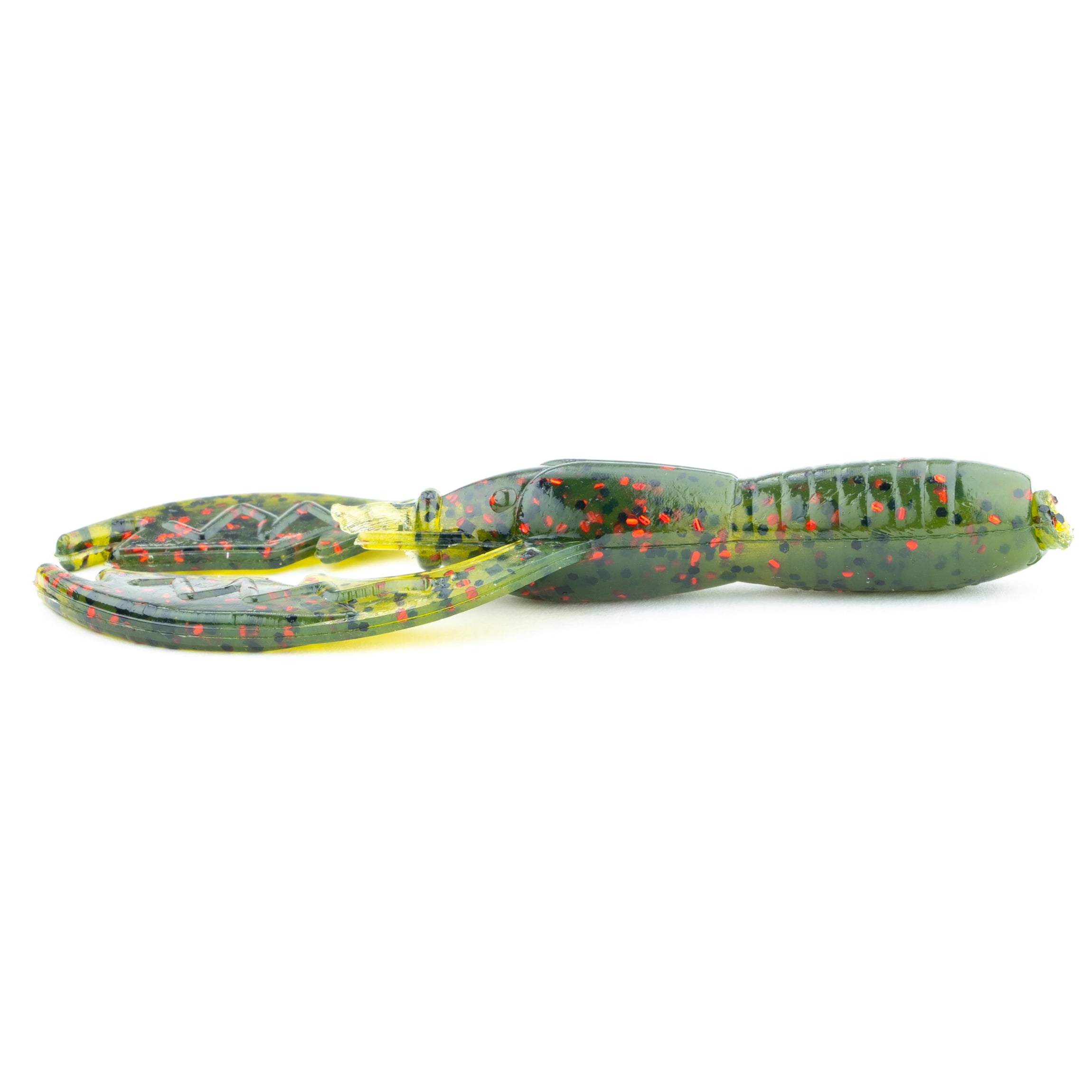 NetBait Baby Paca Craw, Watermelon Red, 9pc Crawfish, Fishing Soft Baits