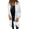 thumbnail image 5 of Pyhlmscde Women's Long Sleeve Casual Long Sleeve Knit Lightweight Cardigan Outwear, Fall Coats, Fall Clothes for Women, Cardigan for Women, 5 of 5