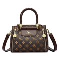thumbnail image 2 of Bolso de mano de lujo tejido a mano de gran capacidad de cuero suave para mujer, bolsos cruzados de hombro, bolsos de diseño de ocio para damas, 2 of 5