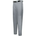 thumbnail image 2 of Russell R11LGM.B9B.3XL Adult Piped Diamond Series 2.0 Baseball Pant, Baseball Gray & Black - 3XL, 2 of 2