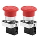 thumbnail image 1 of Interruptor de emergencia, 2 piezas Interruptor de emergencia de señal roja Interruptor de parada de emergencia Durabilidad extendida, 1 of 8