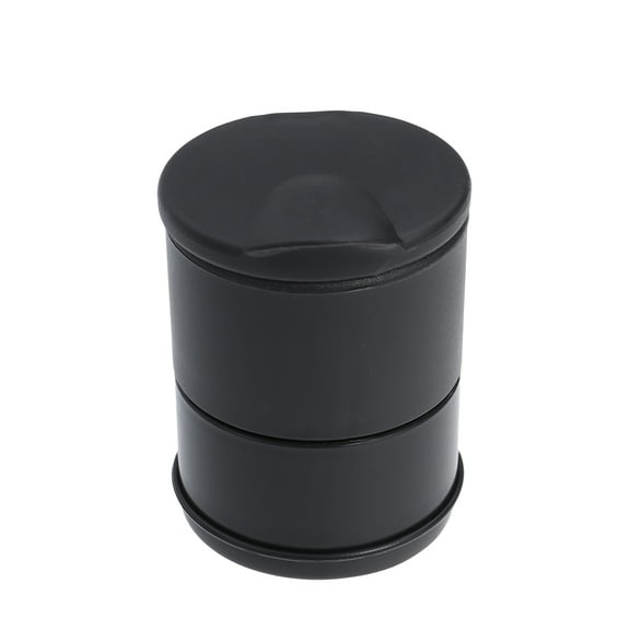 IDEANATEGRATE Luxury Ashtray Cup Fireproof Plastic 1Set 3.7In 2.8In