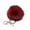 Wine Red, variant on Ludlz Colorful Women Faux Rabbit Fur Ball Pompom Keychain Phone Handbag Charm Pendant