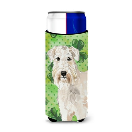 

Carolines Treasures CK1783MUK Shamrocks Wheaten Terrier Michelob Ultra Hugger for slim cans Slim Can multicolor