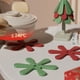 thumbnail image 2 of Posavasos de árbol de Navidad con 3 almohadillas resistentes al calor aislamiento de mesa de silicona, 2 of 9