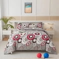 thumbnail image 2 of HGmart Oriental Beauty Queen 3 Piece Comforter Set, Cotton & Microfiber Filling, Luxury Soft Breathable Bed Set for All Seasons, 2 of 5