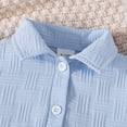 thumbnail image 7 of Hudaneo Newborn Boy Clothes 9M Baby Boy Long Sleeve Button Bodysuit Romper Jumpsuit One Piece Outfit Newborn Infant Fall Winter Wear, 7 of 7