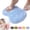 Blue, variant on Shower Foot Scrubber Mat with Non-Slip Suction Cups, Foot Back Cleaning Pad Back Washer Exfoliating Bath Wash Pad, Non Slip Bathtub and Shower Mat with Suction Cups and Drain Holes (Gray)