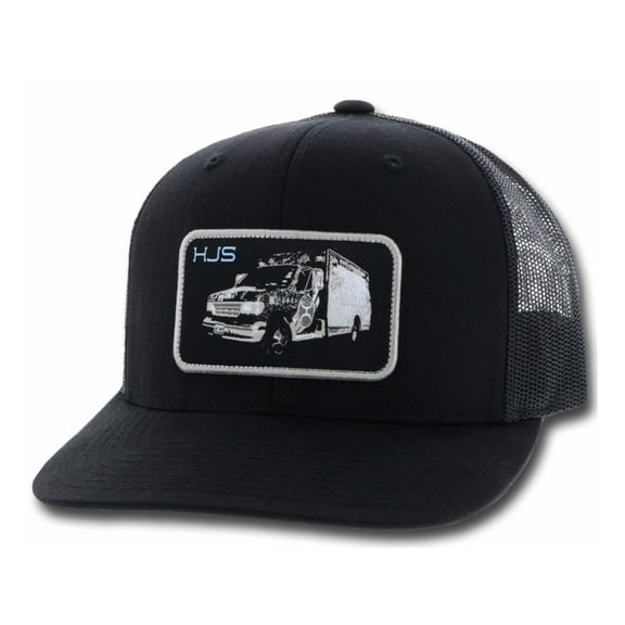 Hooey "Jambo" Black Mesh Trucker Cap - Hooey Jambulance Patch on Front
