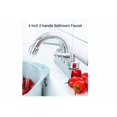 thumbnail image 2 of Mezcladora para Lavabo de Baño, Grifo para Lavabo de Baño, Llave Mezcladora para Baño, Grifo de Baño, Llaves Lavabo Baño Xtellar plateado, 2 of 4