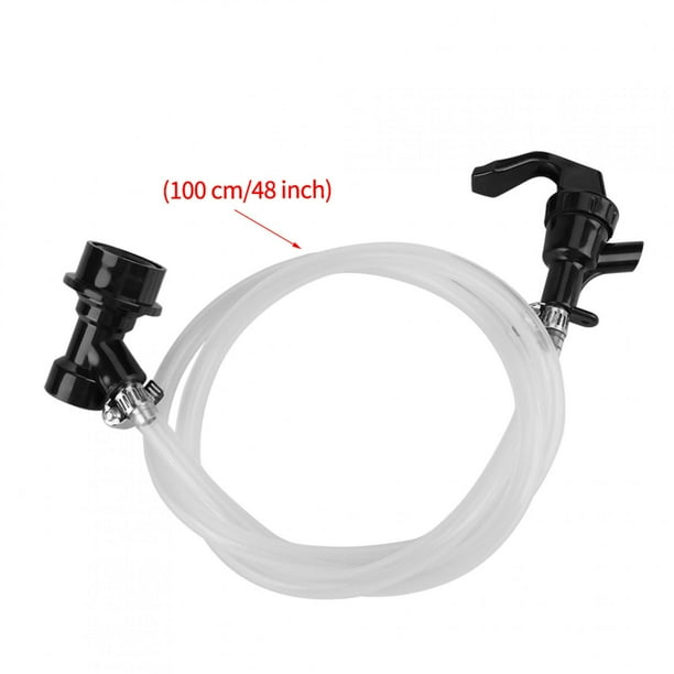 Ball Lock Keg Fittings, 50/100cm Ball Lock Beer Line Assembly Liquid