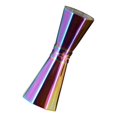 thumbnail image 2 of Herramienta de plataforma de cóctel octogonal, medida de doble taza, acero inoxidable, 1 oz / 1,35 oz Multicolor Macarena Jigger de barra de acero inoxidable, 2 of 8