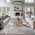 thumbnail image 3 of 6'x9' Area Rugs, Winter Owl Indoor Outdoor Area Rug for Living Room Bedroom, Country Birds Animal Tree Branches Snow Washable Bathroom Rugs Kitchen Floor Carpet Mats Home Decor Aesthetic, 3 of 8