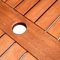 thumbnail image 6 of Vifah Malibu Ibiza 5 Piece Wood Patio Dining Set, 6 of 6
