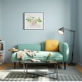 thumbnail image 5 of LINSY HOME Loveseat Sofa Couch with Side Table for Living Room, Bedroom, Apartment and Small Space, Easy Assembly, Teal, 5 of 10