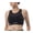 JET BLACK, variant on Figur Activ Medium Support Sports Bra With Active Mesh