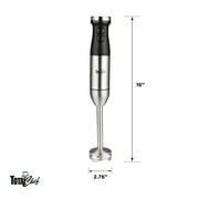 Total Chef Variable Speed Immersion Blender with Turbo Boost, 225 Watts