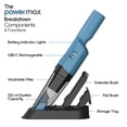 thumbnail image 3 of IonVac PowerMax Hand Vacuum, 5V Cordless Handheld Vacuum Cleaner with Multiple Attachments, Model #30836, 3 of 11