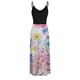 thumbnail image 3 of Vestido largo HUOGUO con cuello en V sin mangas y estampado de mariposas para mujer, 3 of 3