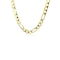 thumbnail image 2 of 6.0mm 14k Yellow Gold Solid Figaro Chain 24 in, 2 of 4