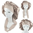 thumbnail image 5 of ROZYARD Women Stain Cap High Resilience Soft for Head Cover Night Sleep Shower Hat Heads, 5 of 21