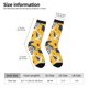 thumbnail image 2 of Balery Blue Striped Sunflower Calcetas Largas con Estampado para Hombre y Mujer – Suaves y Transpirables, Talla Única (US 5-11), 2 of 6