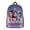 1 Style, variant on New cartoon anime Korean-style 2D cool print backpack, large capacity, lightweight, durable, cute sports backpack for students