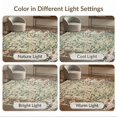 thumbnail image 7 of ODIKA 6'x9' Ultra-Soft Area Rug, Vintage Boho Distressed Vines Ornate Border Scrolls Ornamental None Washable, Bare feet friendly, Silk-Touch for Guest Room, Bedroom, 7 of 7
