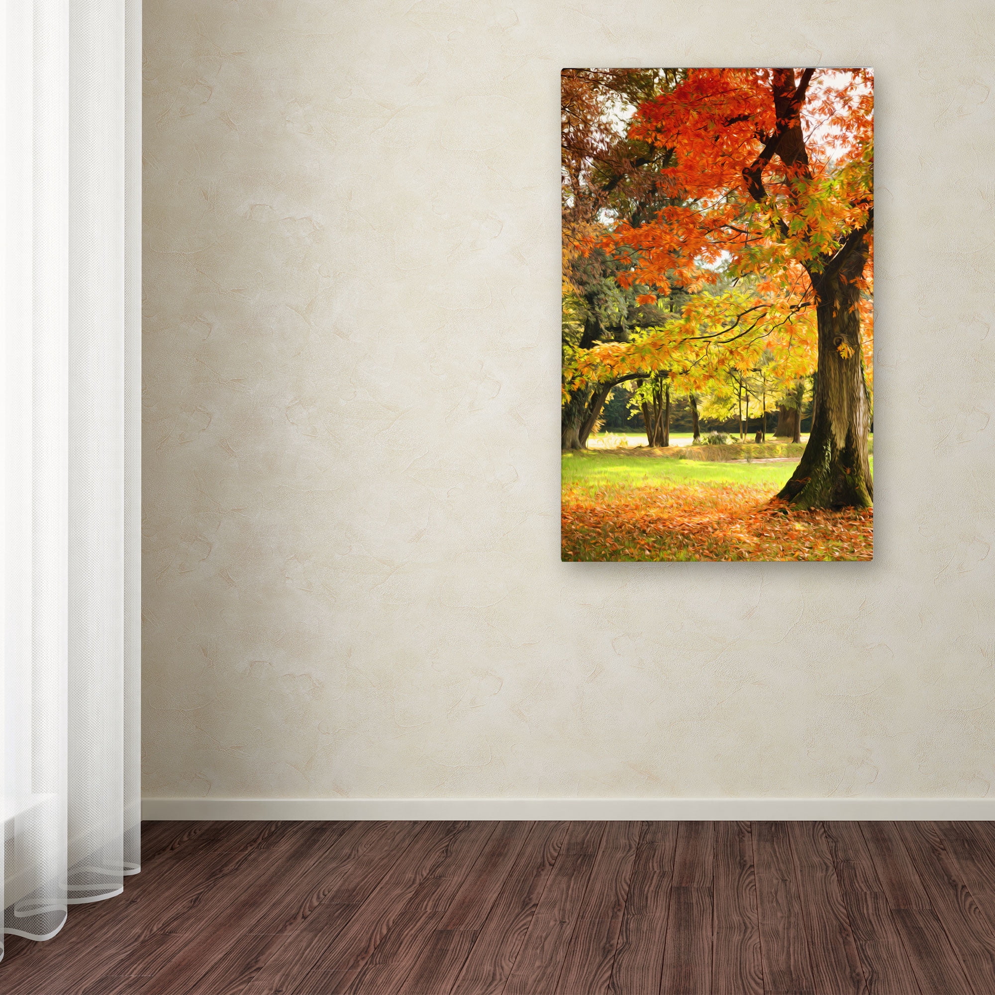 Trademark Fine Art "Dance of Colors" Canvas Art by Philippe Sainte-Laudy