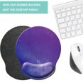 thumbnail image 4 of Mouse pad ergonómica LIZPARE con soporte de muñeca de espuma viscoelástica, 4 of 7