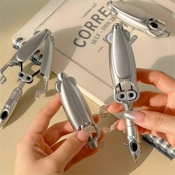 Novelty Transforming Pen Cool Robotic Ballpoint Pen Click Decopression Pens For School Party Birth Day Stationery. Pens Medium Point Profile Pens And Medium Fine Point Ballpoint Pens Color Pen