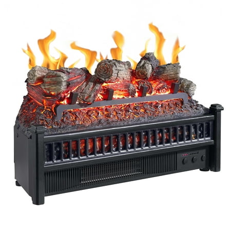 Electric Log Insert with Heater (Best Ventless Gas Fireplace Inserts)