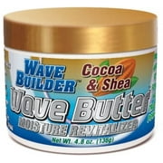 WaveBuilder Cocoa & Shea Wave Butter Moisture Revitalizer, 4.8 oz (Pack of 4)