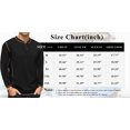 thumbnail image 7 of Thrilos Sweatshirts for Men Henley Casual Long Sleeve Shirts Lightweight Front Placket Fit T Shirts, 7 of 7