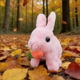 thumbnail image 5 of Taicans Hopping Electronic Pet Bunny Toy with Sounds & Movements,Interactive Easter Bunny 7 In with Animated Walking Ears & Twitching Nose,Realistic Plush Rabbit Toy for s Toddlers,Battery Operated, 5 of 5