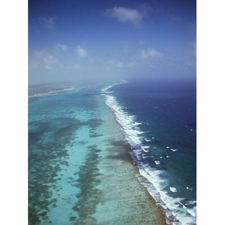 Ambergris Cay, Near San Pedro, the Second Longest Reef in the World, Belize, Central America Print Wall Art By