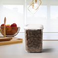 thumbnail image 3 of Airtight Food Storage Container - 700ML Large Kitchen Storage Tank for Cereals, Dry Fruits, Tea - Transparent Plastic Sealed Box with Wide Mouth, 3 of 4