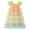 a-Yellow334120, variant on Girls Kids Pastel Rainbow Tiered Tulle Dress Ruffle Strap Sleeveless A Line Casual Party Dress For Holiday Daily Wear Stylish Dress