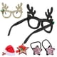 thumbnail image 5 of Gafas de fiesta BuyWeekMX gafas con purpurina navideña, 5 of 9