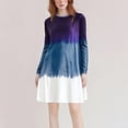 thumbnail image 2 of hotojiny Women’s Long Sleeve Dress Casual Spring Fashion Loose T Shirt Dress Lounge Soft Crewneck Comfy Dress, 2 of 5