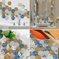 thumbnail image 5 of Waterproof Floor Stickers Pvc Tile Wall Stickers Bathroom Kitchen Living Room Children's Room Hexagonal Floor Stickers 10 Pieces 1 Set, 5 of 5