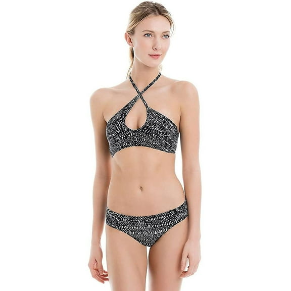 Lole Rhassili Halter Top, Black Hammock, Small