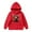 Red, variant on Girls Hoodies & Sweatshirts Kids Praise Cow Comfortable Fashion Hoodie for Active Young Girls