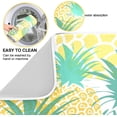 thumbnail image 2 of Pineapple Tropical Fruit Dish Drying Mat for Kitchen, Absorbent Microfiber Drying Pad Dish Mat, 16" X 18", 2 of 7