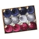 thumbnail image 4 of 12 adornos navideños colgantes decorativos de terciopelo. Azul marino gris rojo, 4 of 9