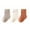 Khaki, variant on Odeerbi 3 PCS Cotton Socks for Toddler Boys Girls Cute Soft Crew Socks Children's Solid Color Socks Baby Newborn Socks