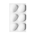 thumbnail image 1 of Dessert Silicone Mousses Cake Dessert 6 Hole Stone Oven Baking Bakeware, 1 of 9